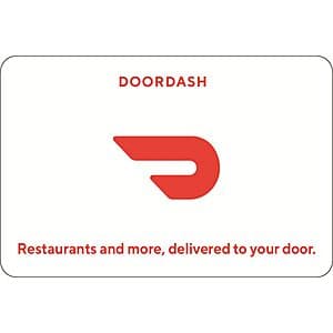 $50 DoorDash eGift Card (Digital Delivery) $40 