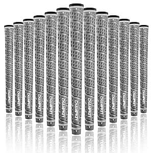 13-Pack CHAMPKEY WRAP-Y Midsize Rubber Golf Grips (Gray) $14 