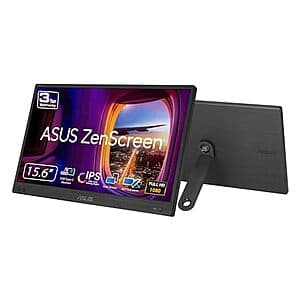 15.6″ ASUS ZenScreen Portable IPS 1080p USB-C Monitor $99 + Free Shipping