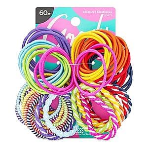 60-Count Goody Ouchless Elastic Hair Ties (Assorted) $2.85 w/ Subscribe & Save