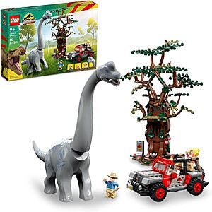 512-Piece LEGO Jurassic Park 30th Anniversary Brachiosaurus Discovery Set $47 + Free Shipping