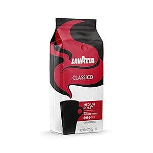 12-Oz Lavazza Classico Ground Coffee Blend (Medium Roast) $3.55 w/ Subscribe & Save