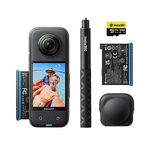 Select Costco Stores: Insta360 X3 5.7K 360° Action Camera Adventure Bundle $100 (In-Store Purchase Only)