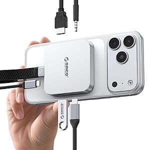 ORICO 6-in-1 10Gbps Magnetic M.2 NVMe USB-C SSD Enclosure (3 Colors) $30.80 & More + Free S&H