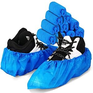 50-Pairs Green Convenience Disposable Shoe Covers $3.85