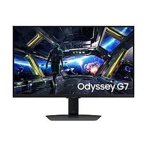 Samsung EPP/EDU: 27" Odyssey G7 G70D 4K IPS 144Hz 1ms Smart Gaming Monitor $200 + Free S&H