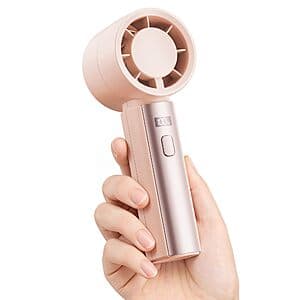 Gaiatop HF-16 Rechargeable Handheld Mini Fan (3 Colors) $6