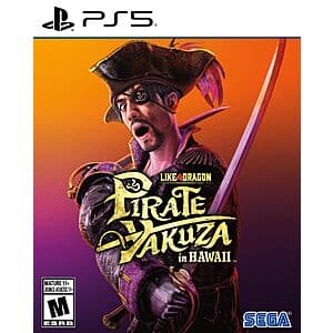 Like a Dragon: Pirate Yakuza in Hawaii (PlayStation 5) $25