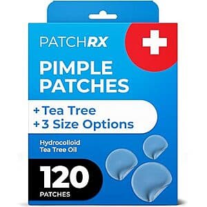 Select Accounts: 120-Ct PatchRx Pimple Patches for Face $4.20 w/ S&S