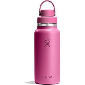 32-Oz Hydro Flask Wide Mouth Water Bottle w/ Chug Lid (Reef) $22.50