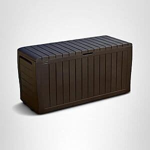 71-Gal Keter Marvel Outdoor Storage Resin Deck Box (Brown or Graphite) $48.65 + Free Shipping