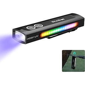 Wurkkos HD01UV 1200 Lumen Multifunctional EDC Flashlight w/ 365nm UV Light $24.50 + Free Shipping
