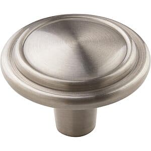 Amerock Everyday Heritage 1-1/4" Satin Nickel Round Traditional Cabinet Knob $0.35