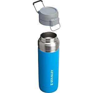 36-Oz Stanley Quick Flip Go Insulated 18/8 Stainless Steel Water Bottle (Azure) $16.80