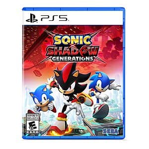 Sonic X Shadow Generations: Switch or Xbox Seriex X $24.90, PS5 $20.90 & More