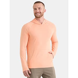 Athletic Works Men's Tri Blend Long Sleeve Hoodie (3 Colors) $6.35