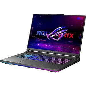 Open Box Excellent: ASUS ROG Strix G16: 16" 1200p, Ryzen 9 8940HX, RTX 5070 Ti $1268 + Free Shipping & More