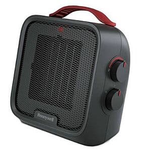 Honeywell 1500W UberHeat 5 Portable Ceramic Space Heater (Black) $10 + Free S&H