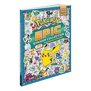 Pokémon Epic Sticker Collection 3rd Ed: From Kanto to Paldea w/ Over 1,400 Stickers $8.60 + Store Pick Up