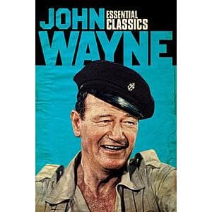 5-Film John Wayne Essential Classics, War or Westerns Bundle (Digital HD) $10 each