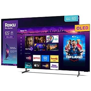 65" Roku Pro Series OLED 120Hz 4K TV (2026) $800 + Free S&H