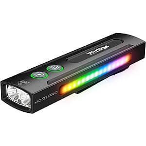 Wurkkos 1200 lumens 6-in-1 Magnetic Flashlight w/ White, Green & UV Light (HD01 PRO) $35 + Free Shipping