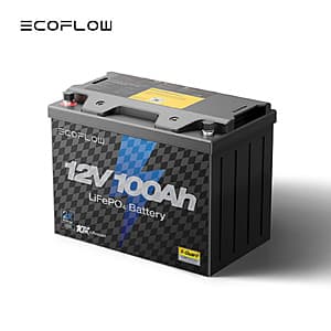 EcoFlow Lithium 12V 100Ah Deep Cycle LiFePO4 Battery $109 + Free Shipping