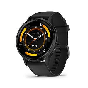 45mm Garmin Venu 3 Fitness GPS Smartwatch (Black) $299 + Free S&H