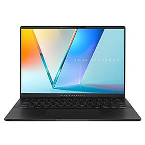 ASUS Vivobook S Laptop: 14" 3K 120Hz OLED, Ryzen AI 9 365, 24GB RAM, 512GB SSD $750 + Free S&H