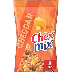 8oz. Chex Mix Savory Snack Mix (Cheddar) $1.80 w/ Subscribe & Save