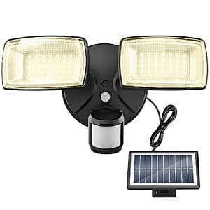 Prime Members: Onforu 36W Solar Outdoor Motion Sensor LED Lights $19.50 + Free S&H