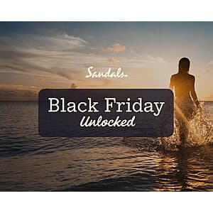 Sandals Resort: All Inclusive Vacation BF Offer: Up to 2K Credit, $100 Web Bonus Up to 65% Off & More (Book by 11/2 & Travel thru 2026)