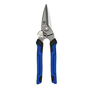 Kobalt 8" Stainless Steel Molded Grip Scissors $7 + Free Store Pickup
