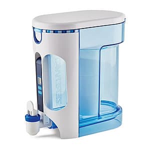12-Cup ZeroWater Ready-Read 5-Stage Water Filter Pitcher $18.50