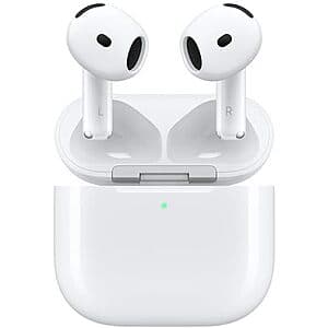 Renewed Premium: Apple AirPods 4 w/ Active Noise Cancellation $119 or less + Free S&H