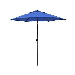 9' Rd Push Tilt Patio Umbrella (Various) $30 + Free S&H w/ Prime