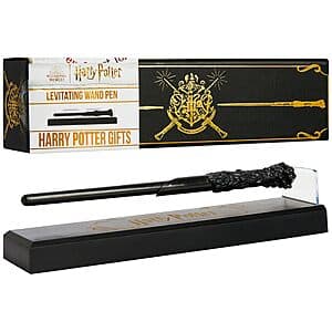 Harry Potter Floating Wand Pen w/ Magnetic Stand $11
