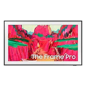 Samsung EPP: 75" The Frame Pro Smart TV LS03FW (2025) + S-Series Soundbar HW-S700D $1282.50 & More + Free Shipping