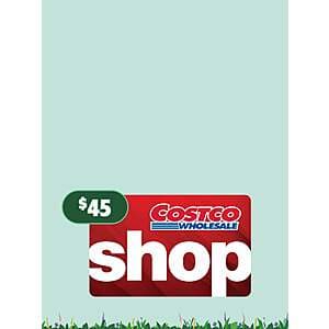 New/Select Former Costco Members: 1-Yr Gold Star Membership + $45 Costco Shop Card $65 & More (Auto Renew required)