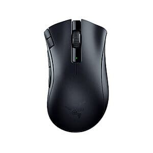 Razer DeathAdder V2 X HyperSpeed 14K DPI Wireless Ergonomic Optical Gaming Mouse $34