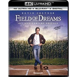 Field of Dreams Film (4K Ultra HD + Blu-ray + Digital) $10.50