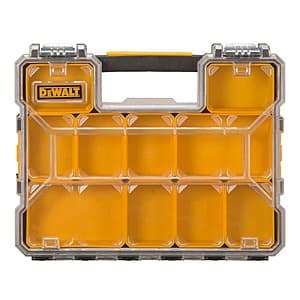DEWALT 10-Compartment Shallow Pro Small Parts Organizer $14.90 + Free S&H
