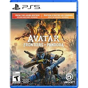Avatar: Frontiers of Pandora From the Ashes Edition (PlayStation 5) $28