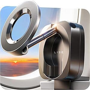 LISEN Travel Essentials MagSafe Airplane Phone Mount for iPhone $10