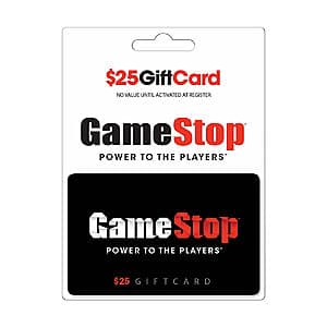 BJs Wholesale Members: $25 GameStop Gift Card (Physical Card) $20 + Free S/H