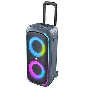 Open Box: onn. Large Bluetooth Party Speaker Gen 2 with LED Lighting $78.60 + Free Shipping