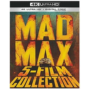 Mad Max 5-Film Collection (4K Ultra HD + Digital) $49.50 + Free Shipping
