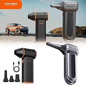 WOLFBOX MF50 Electric Super Power Turbo Fan Air Duster $24.80 + Free Shipping