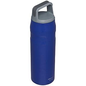 Stanley IceFlow Cap & Carry Wide Mouth Water Bottle w/ Twist Lid (Lapis Glimmer) $17.65 or less