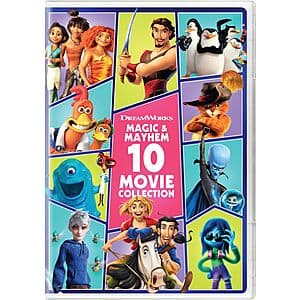 10-Movie DreamWorks Magic & Mayhem Collection (DVD) $20